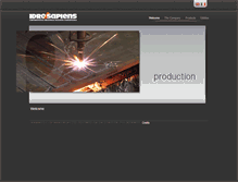 Tablet Screenshot of idrosapiens.it